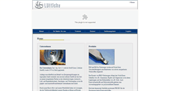 Desktop Screenshot of luetticke.biz